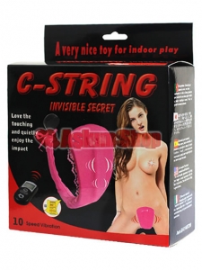 C-string Wireless Kablosuz Titreşimli C String Orgazm Külodu