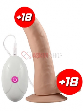 Ultra Soft Dude Vibrating 2 Tam Realistik Titreşimli Penis